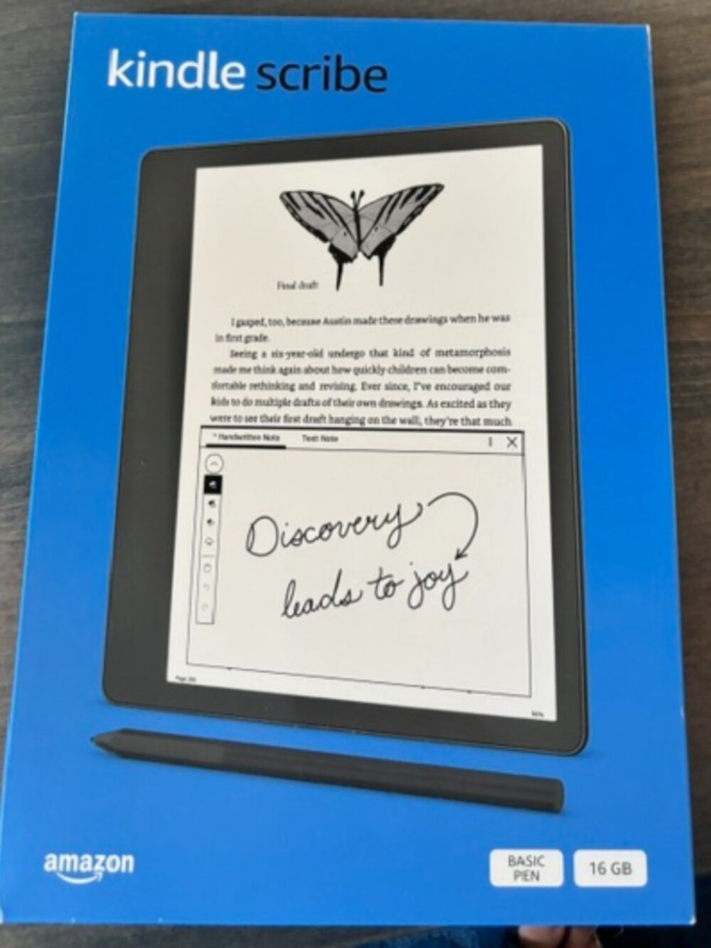 16 GB Basic Ben Kindle Scribe